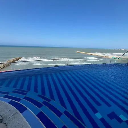 Lujoso Apto Con Vista Al Mar En Playa Bocagrande *