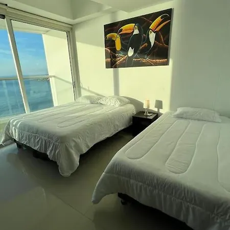 Apartamento Lujoso Apto Con Vista Al Mar En Playa Bocagrande