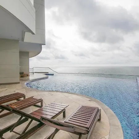 Lujoso Apto Con Vista Al Mar En Playa Bocagrande