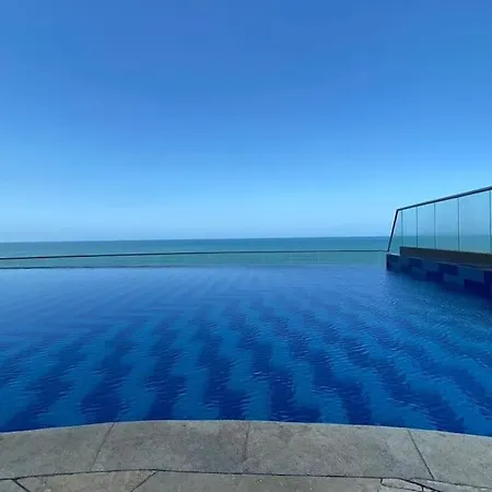 Lujoso Apto Con Vista Al Mar En Playa Bocagrande Apartamento *